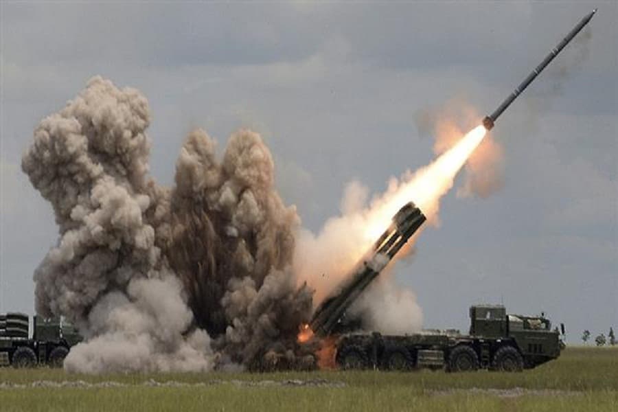 Russian missile strike hits Kyiv destroying logistics facility
