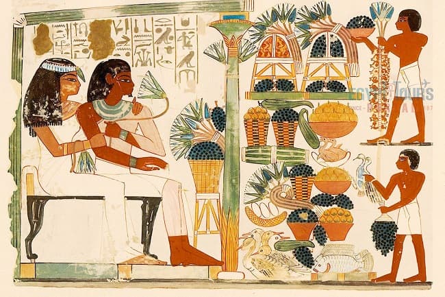 Ancient Egyptians and royal features