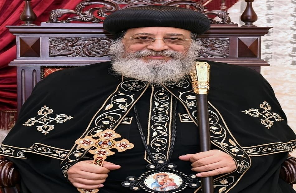 Pope Tawadros Mourns Hegumen John