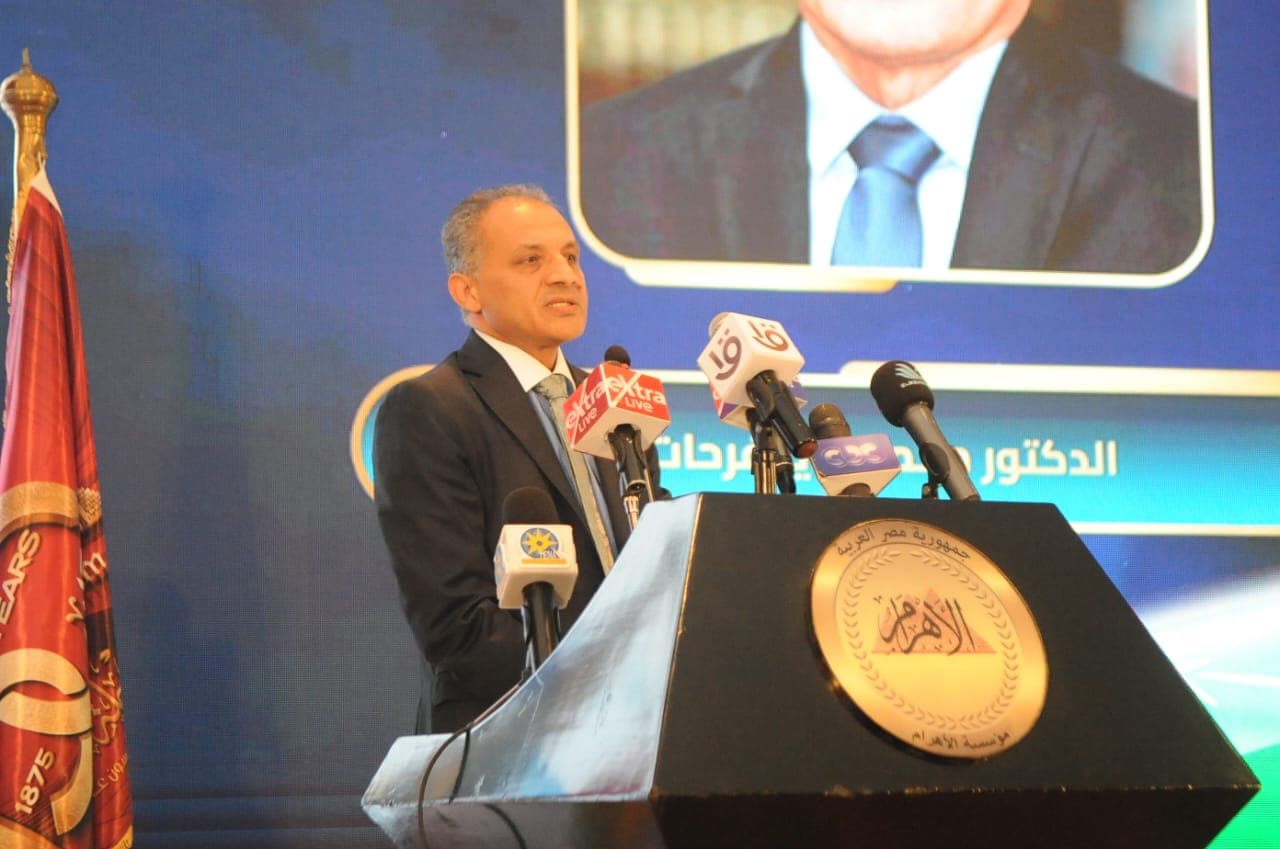 محمد فايز فرحات: الاهرام تبرز التطور في التنمية