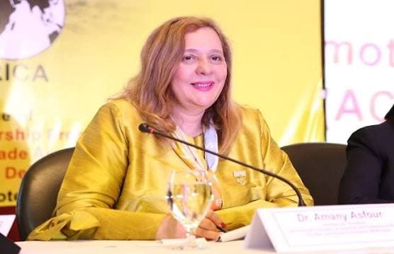 القومي للمرأة يهنئ أماني عصفور برئاسة مجلس الأعمال الإفريقي