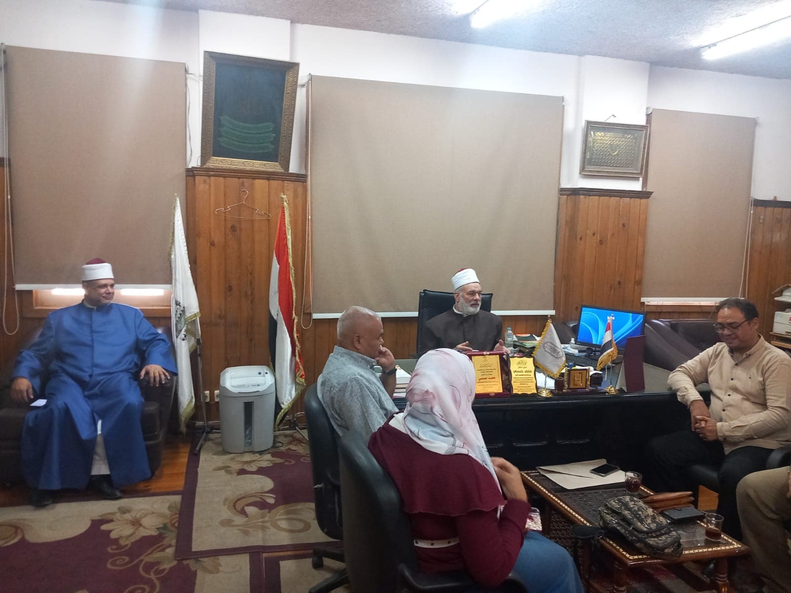 Sohag Al-Azhar Leader Reviews Education System