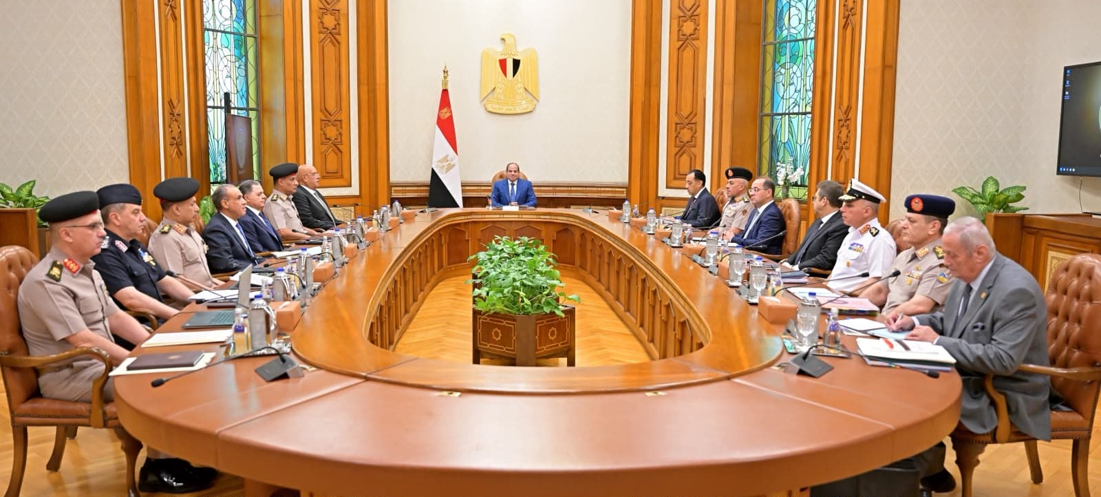السيسي يرأس اجتماع مجلس الدفاع الوطني