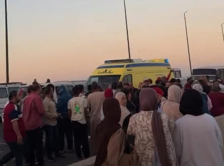 حالة 8 مصابين في حادث الميكروباص