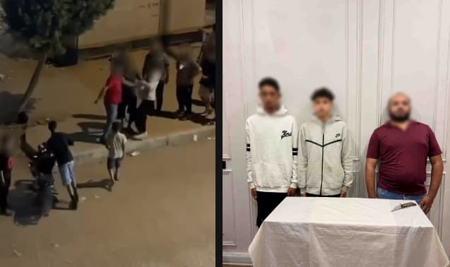 مشاجرة على المزاح بين عامل وطالبين بالمنوفية