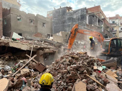 Alexandria Building Collapse Search
