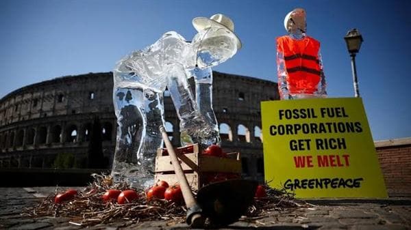 UN warns of ongoing temperature rise