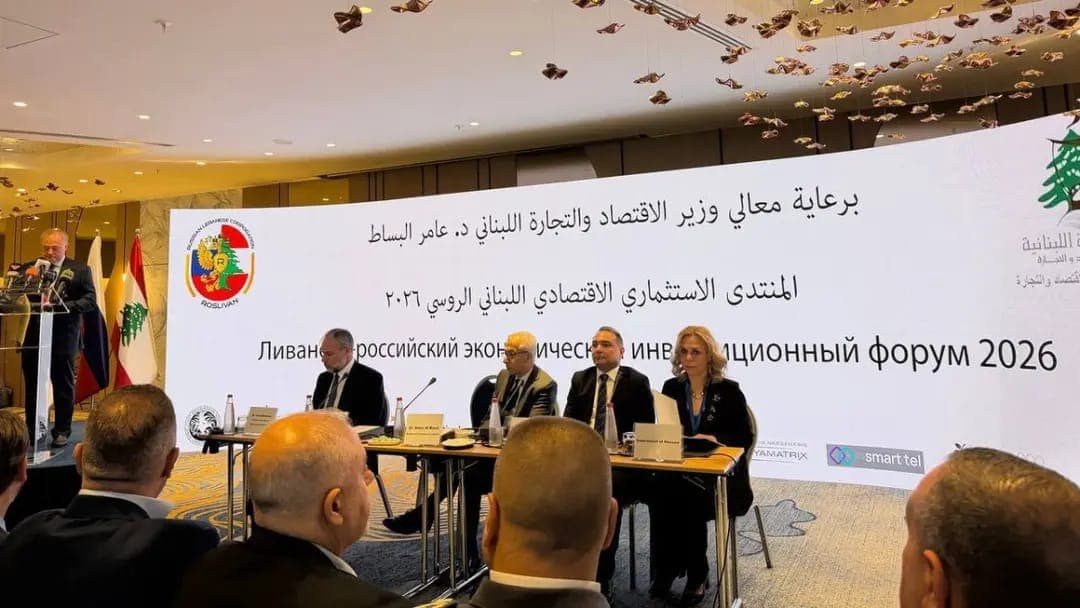 Russia and Lebanon to boost economic ties