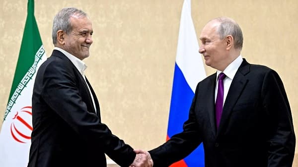 Putin: Russia Aids Iran in Middle East