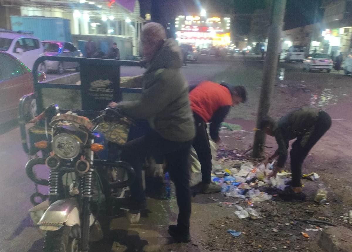 حملة لضبط تروسيكلات في طلخا