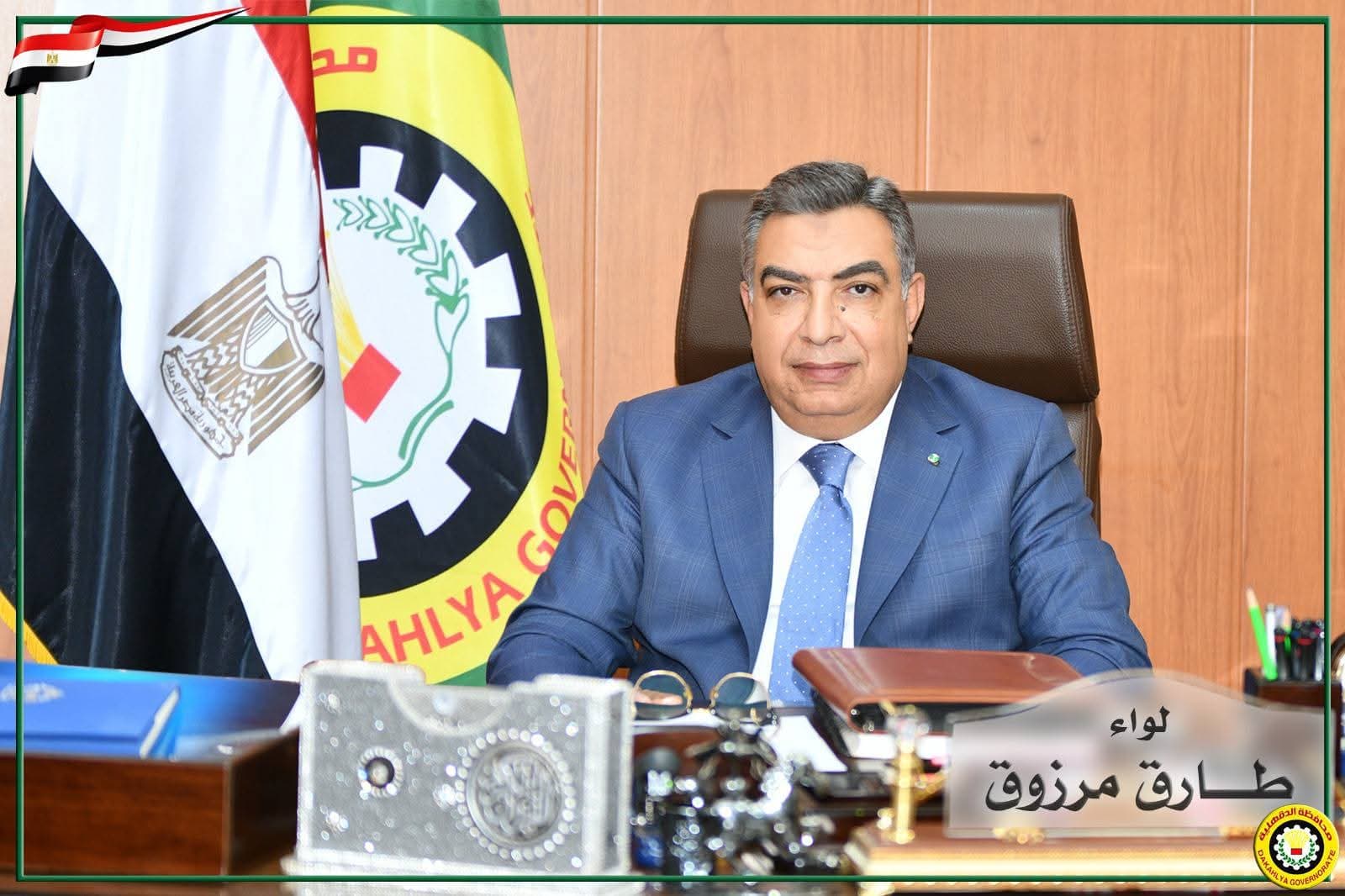 Dakahlia Governor Reviews Art Exhibition