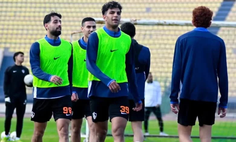 Zamalek trains in New Capital for upcoming season