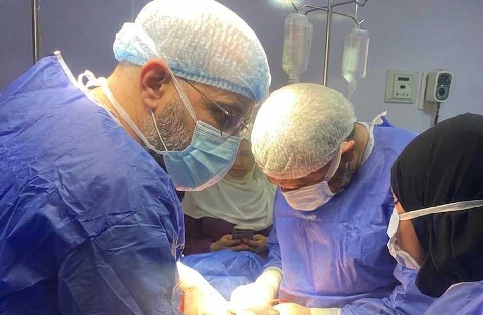 نجاح عملية استئصال ورم بالغدة الدرقية بمستشفى دار السلام