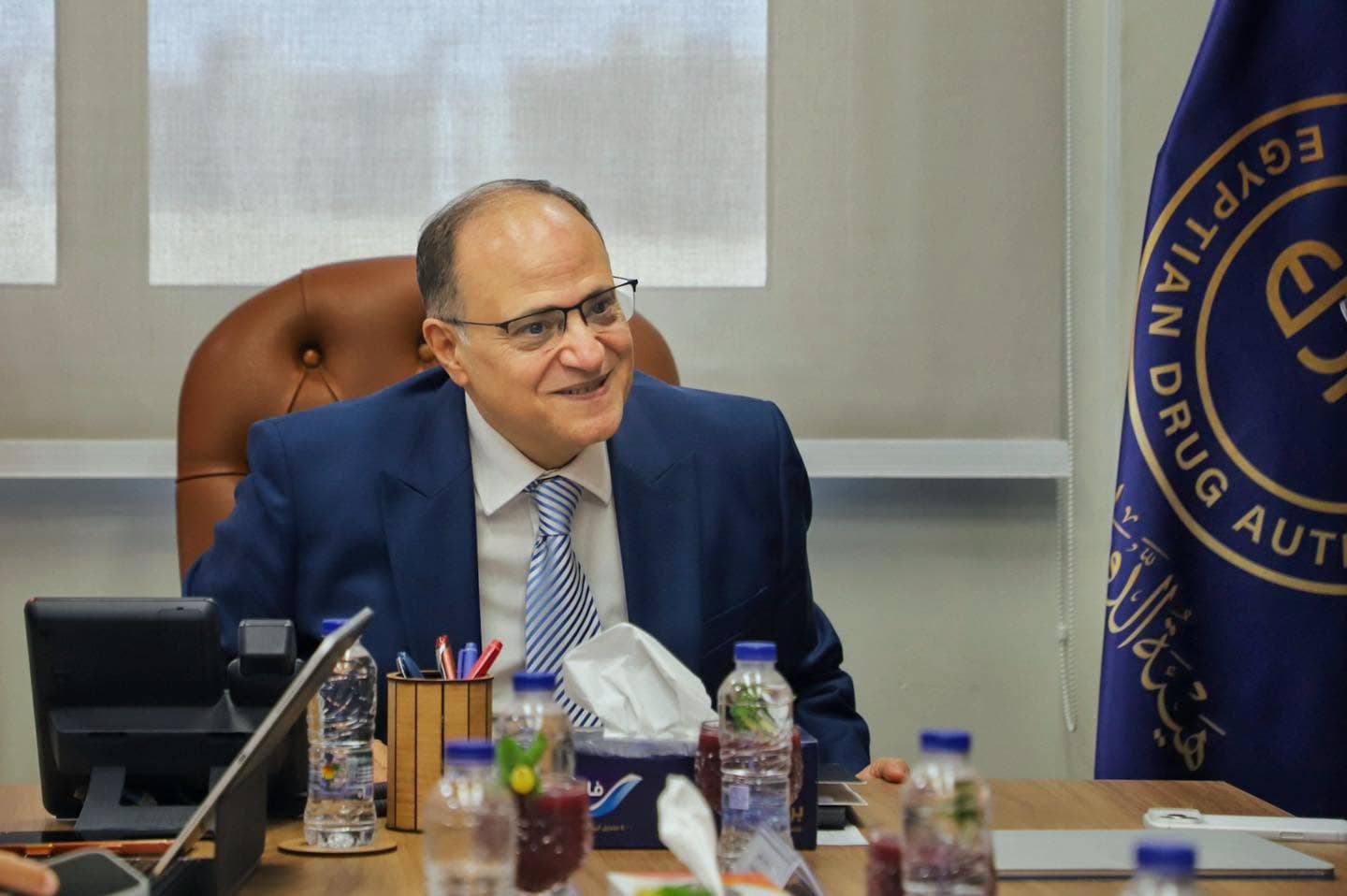 Egyptian Drug Authority Meets Pharma Chamber Chair