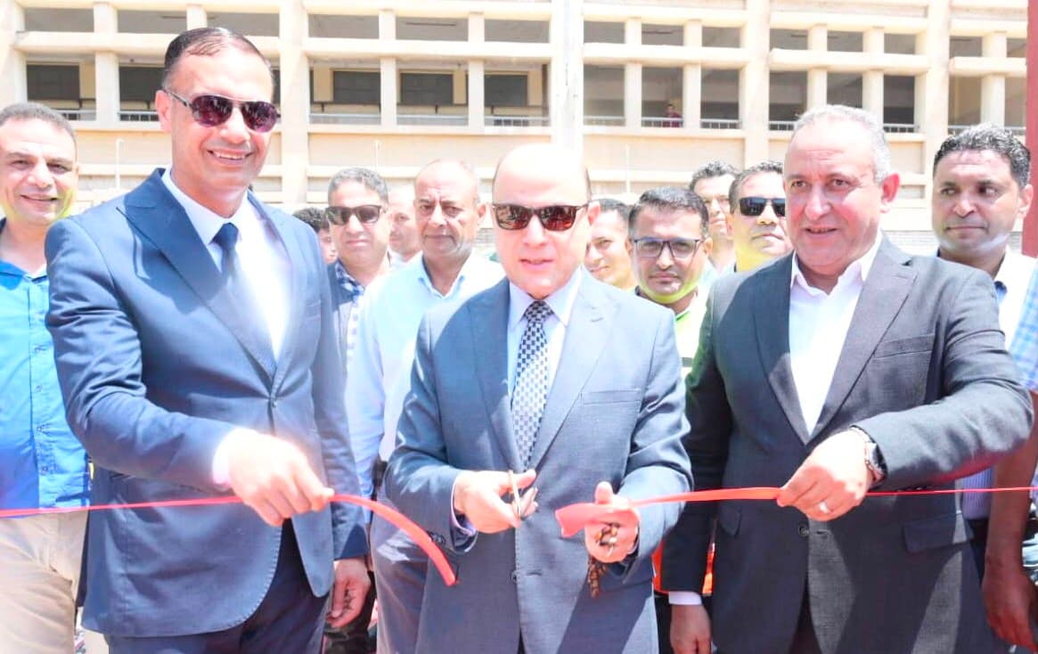 Gharbia Gov. Opens Omar Bin Al-Khattab Water Station