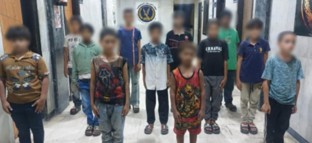ضبط 8 متهمين استغلوا الأطفال في القاهرة