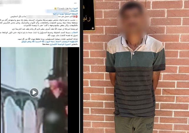 حبس متهم بسرقة مسجد بالدقهلية