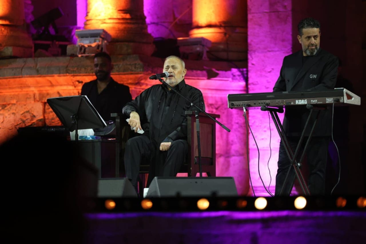 George Wassouf Celebrates Jerash Theater