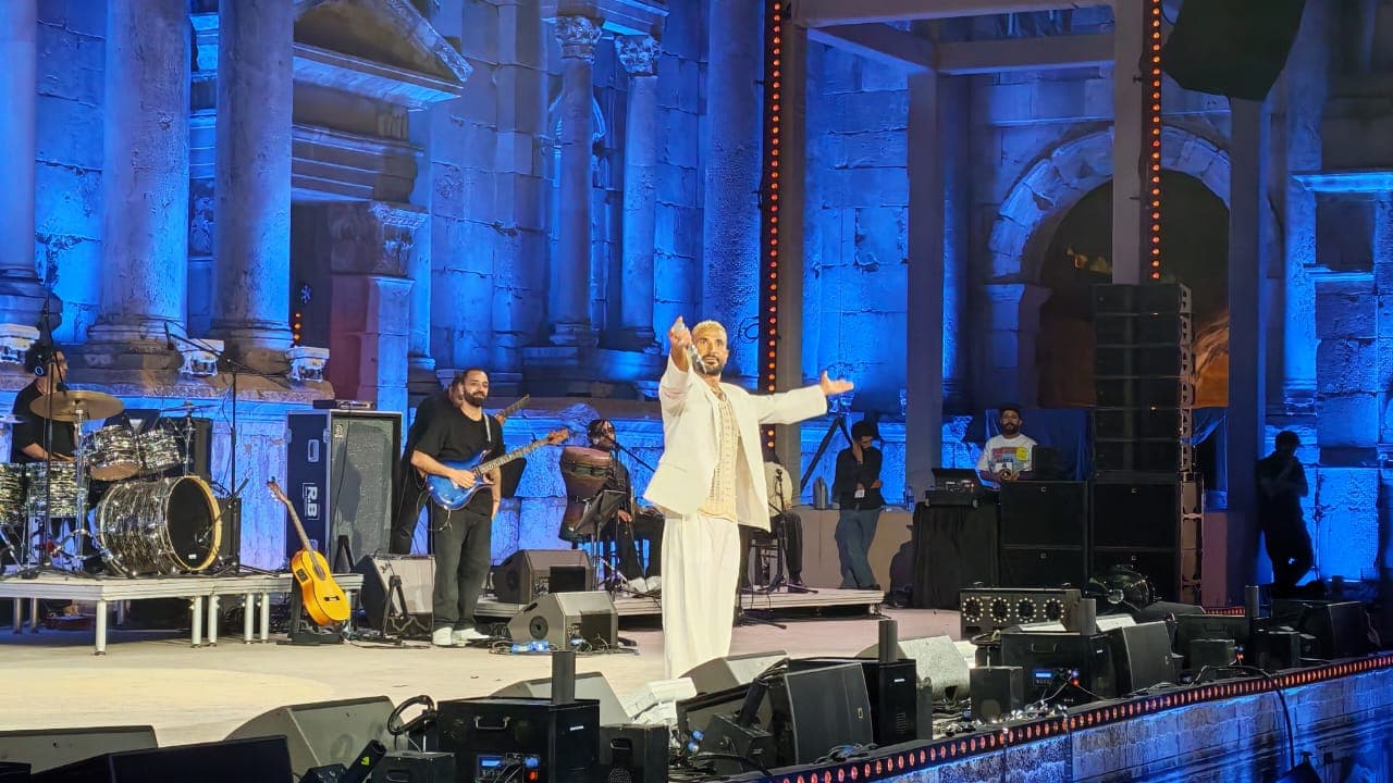 أحمد سعد يشكر مهرجان جرش ويلبي طلبا
