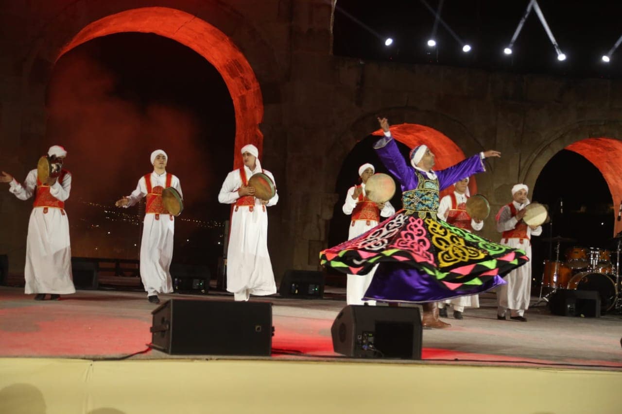 Eastern Egyptian Folklore Troupe at Jerash Festival