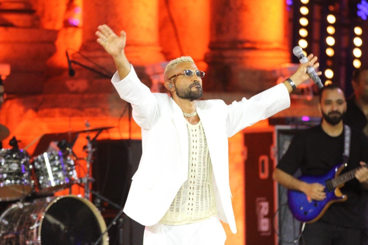 Ahmed Saad's Jerash Festival Concert Highlights