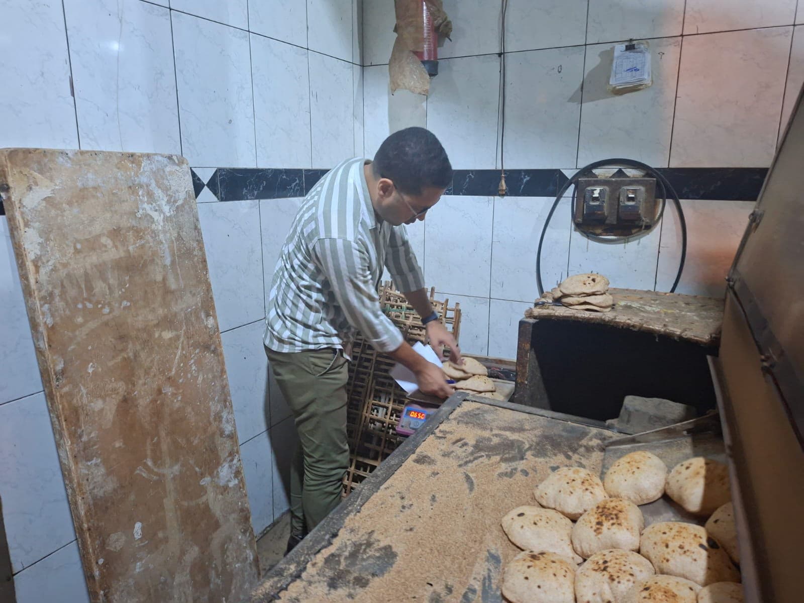 Inspections of Tanta and Basioun bakeries