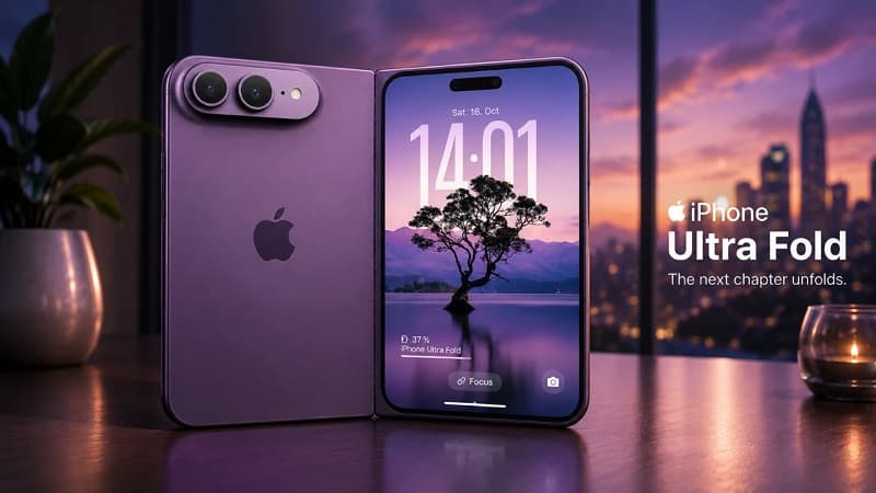 آيفون القابل للطي يقترب