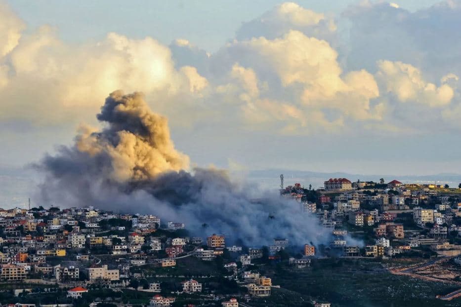 Israeli strikes hit Al-Mansouri in Lebanon