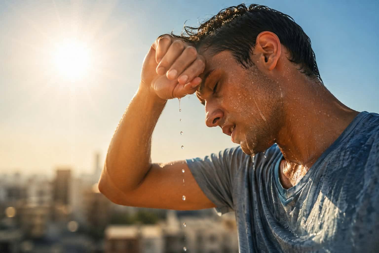 آثار موجات الحر على كبار السن والأطفال