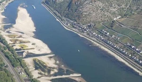 Rhine low water impacts German industry