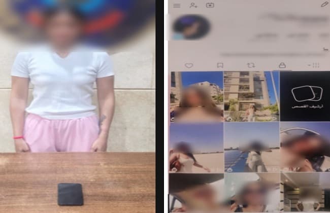 اعتقال فتاة تروج محتوى غير لائق بالجيزة