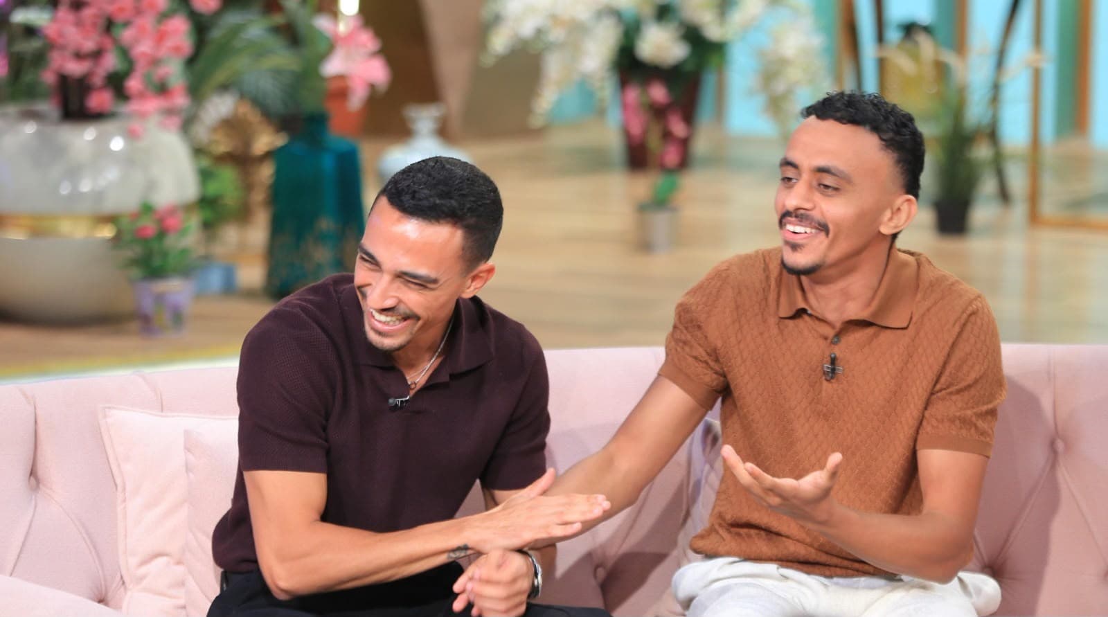 كزبرة يتصالح مع أحمد غزي في تصوير محمود التاني
