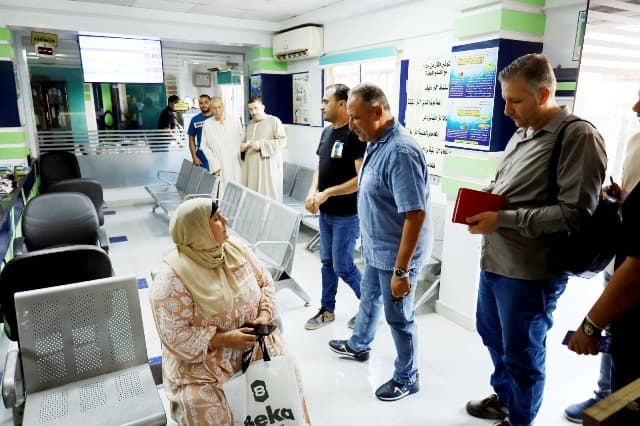 رئيس مياه الغربية يتفقد تشغيل محطات قطور