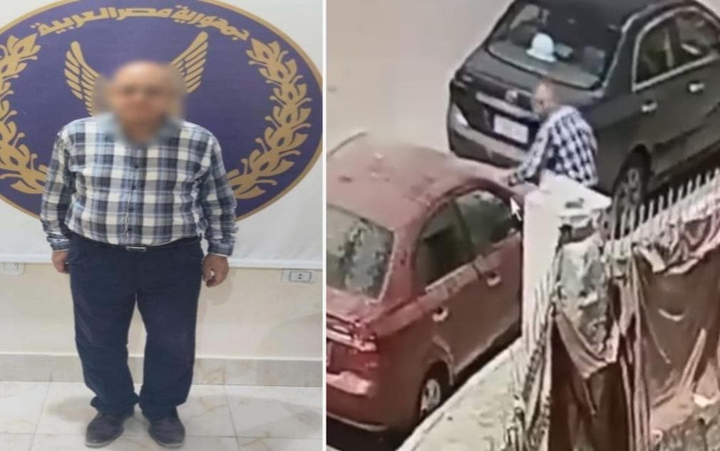 ضبط متهم بكسر زجاج سيارة في سوهاج
