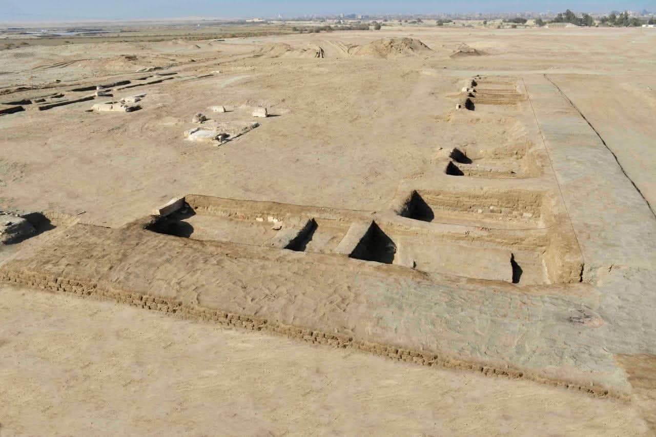 اكتشاف أثري في طريق حورس الحربي