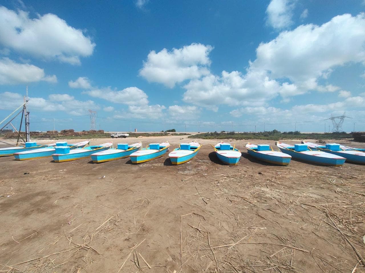 Modern fishing boats handed to youth in Al-Hanfi