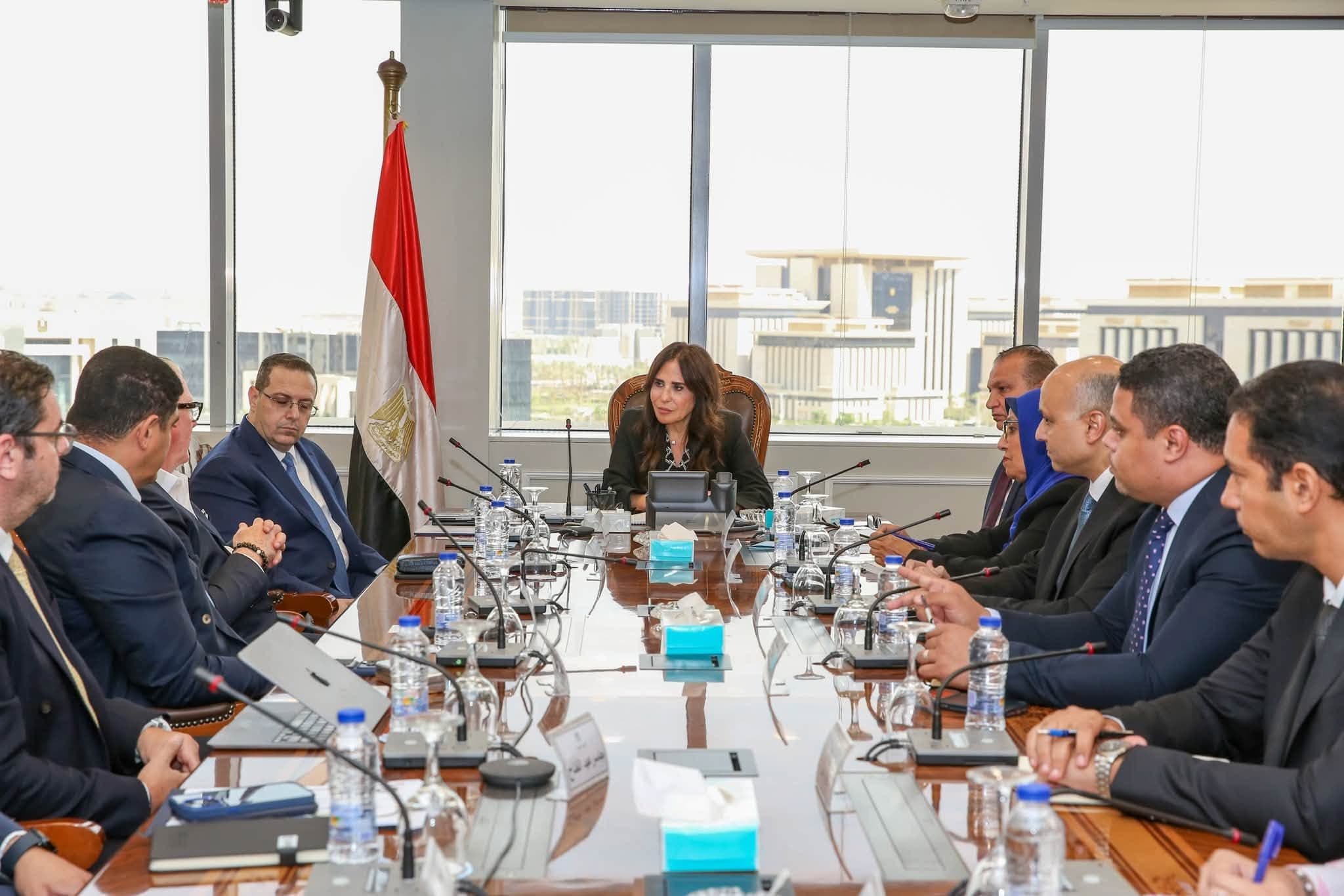 Housing Minister Meets Forbes CEO on Egypt Project