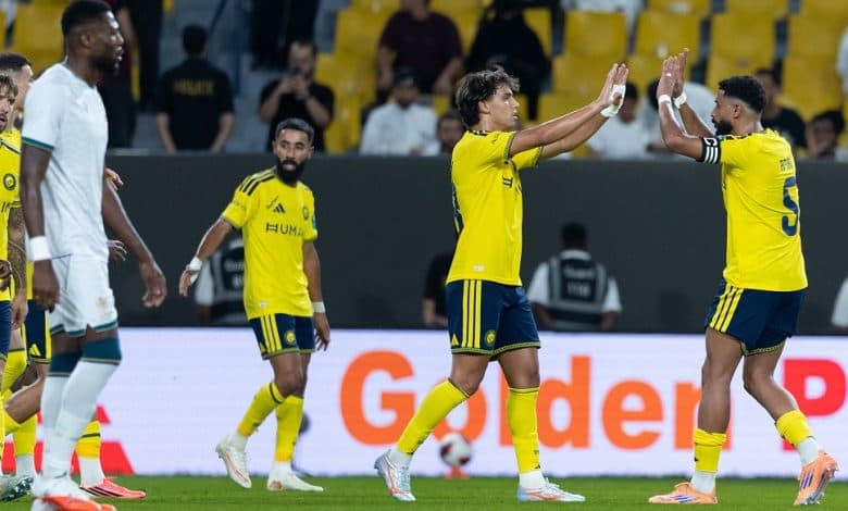 النصر يتأهل بعد تغلبه على الدرعية