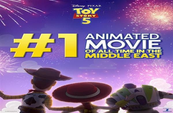 Toy Story 5 يتصدر إيرادات الافلام العربية