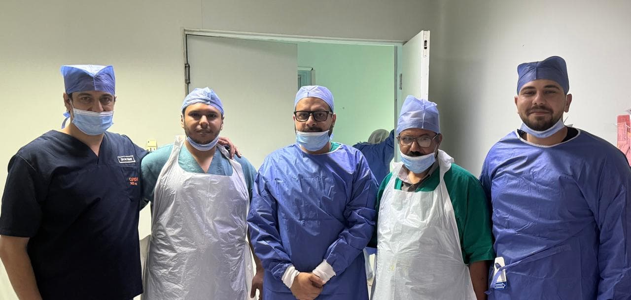 Four ureteroscopy procedures at Dierb Nemej Hospital