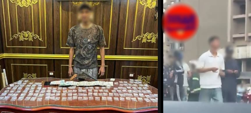 Security detains powder dealer in Giza after viral video