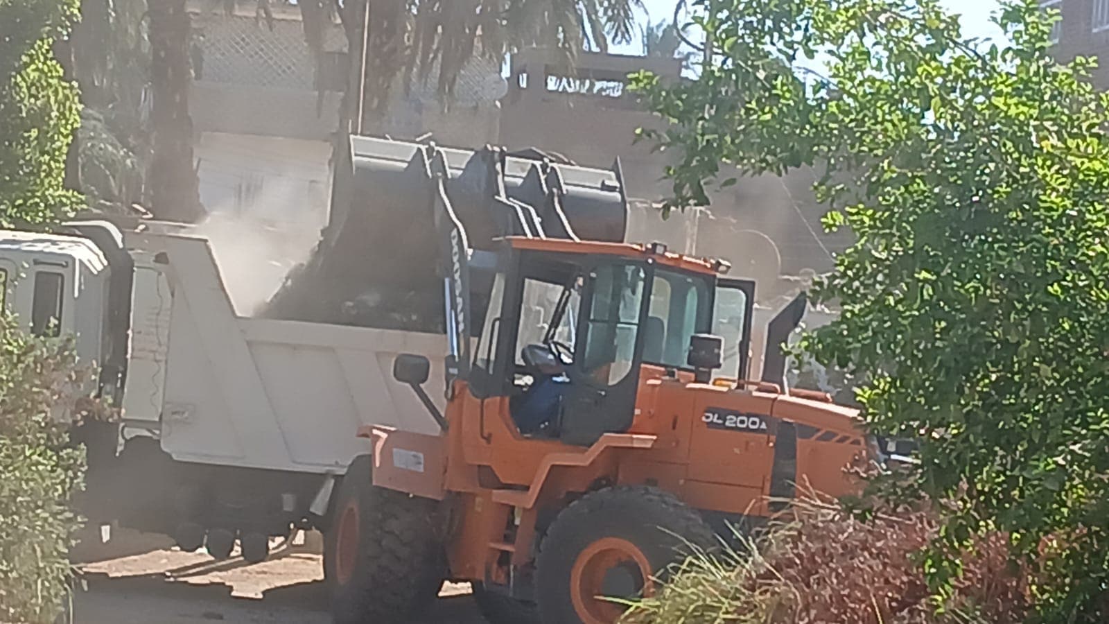 Al-Zina Center infrastructure and road upgrades