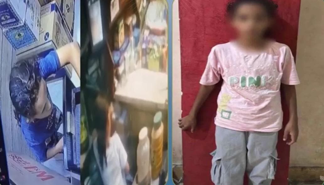 ضبط طفلة سرقت أموالاً من محال