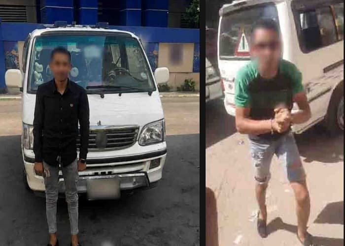 Microbus driver detained for assault in Alexandria