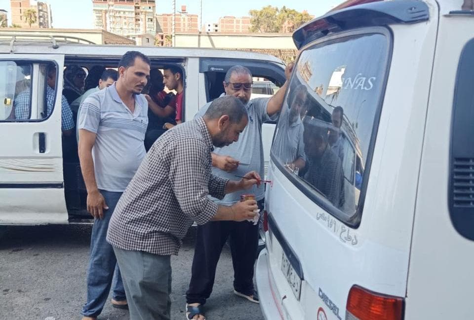 الدقهلية تحدث منظومة سيارات السرفيس