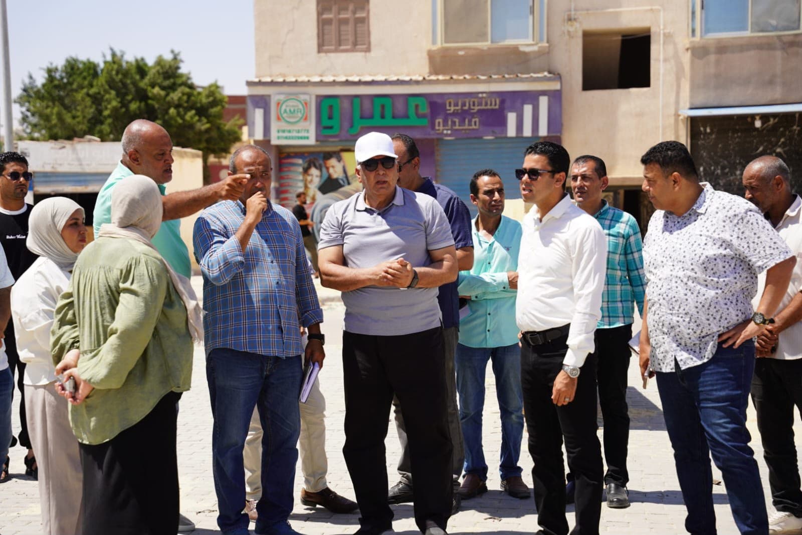 Matrouh Governor reviews city road upgrades