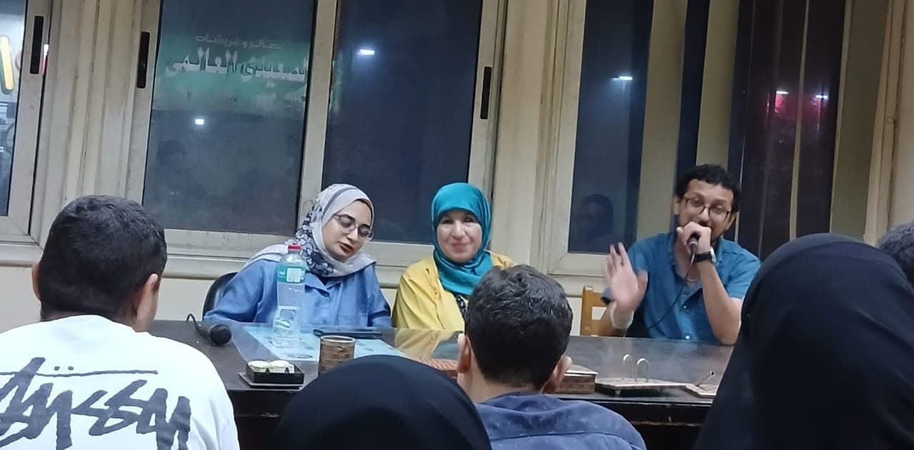 Culture talks on Naguib Mahfouz's neighborhood in Beni Suef