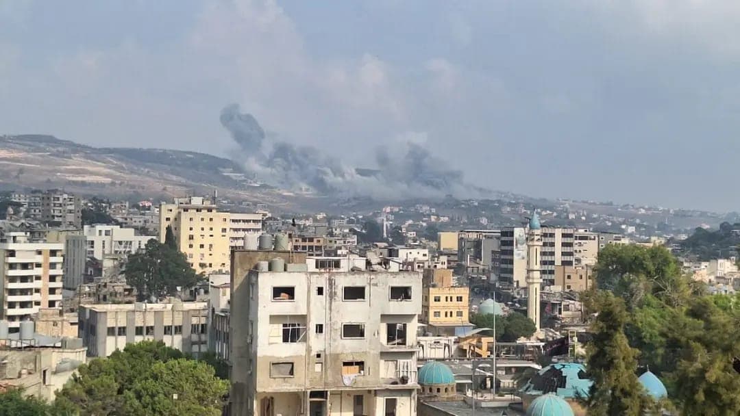 لبنان يشهد قصف إسرائيلي على النبطية وحاريص