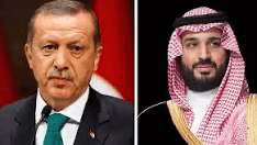 ولي العهد السعودي ورئيس تركيا يناقشان الأوضاع بالمنطقة
