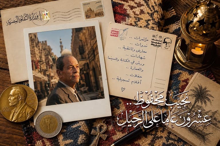 Naguib Mahfouz 20 Years Since Passing